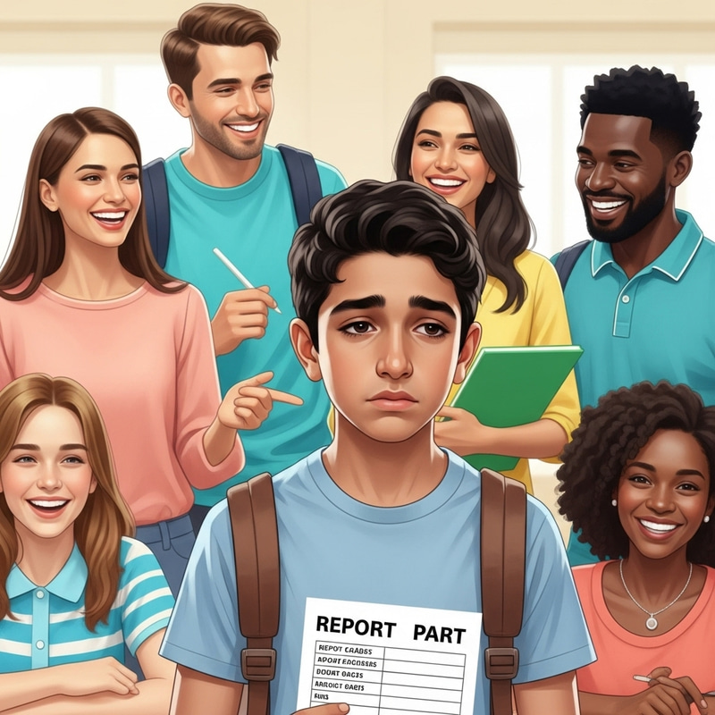 Hidden Turmoil: 12-Year-Old Struggles Amidst Joyful Atmosphere Hidden Turmoil: 12-Year-Old Struggles Amidst Joyful Atmosphere