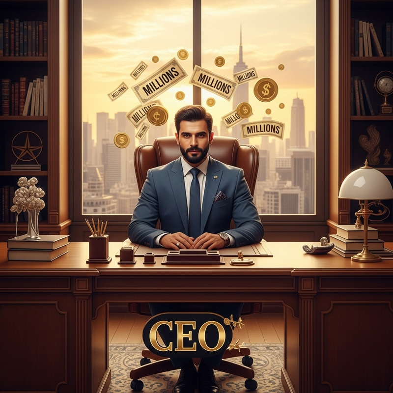 Successful Libyan Millionaire CEO