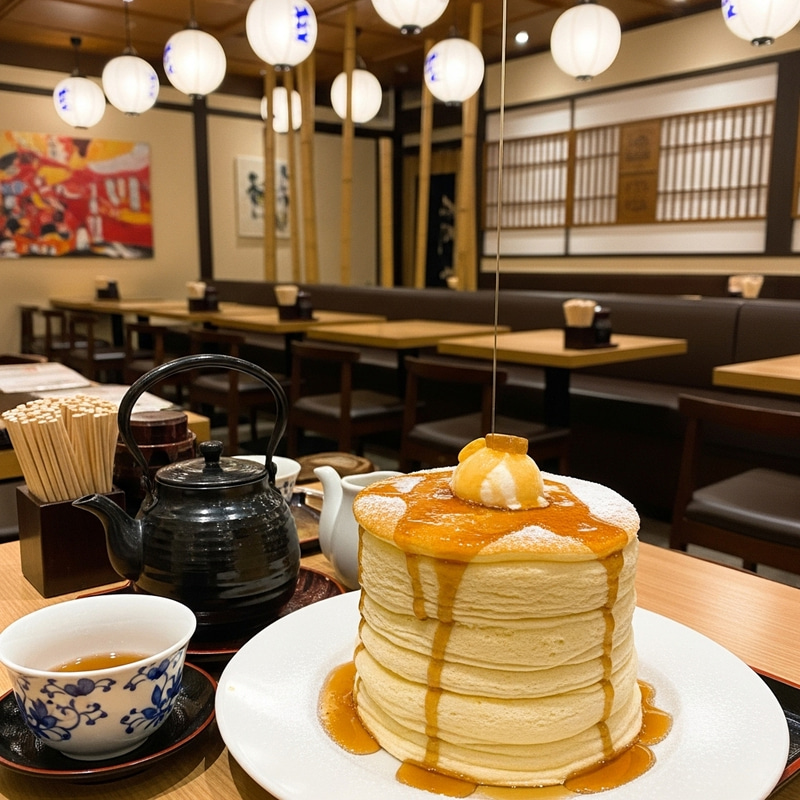 Fluffy Pancakes at Hanami Teatime Paris in 3rd Arr. | Japanese Tea House Fluffy Pancakes at Hanami Teatime Paris in 3rd Arr. | Japanese Tea House