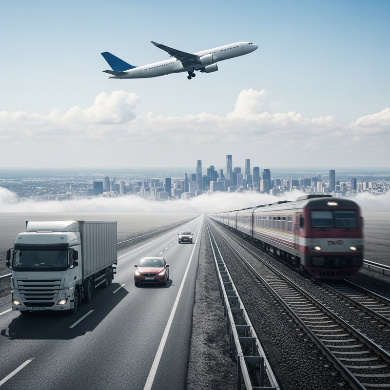 Cityscape - Modern Transportation and Connectivity | Travel Symphony Cityscape - Modern Transportation and Connectivity | Travel Symphony