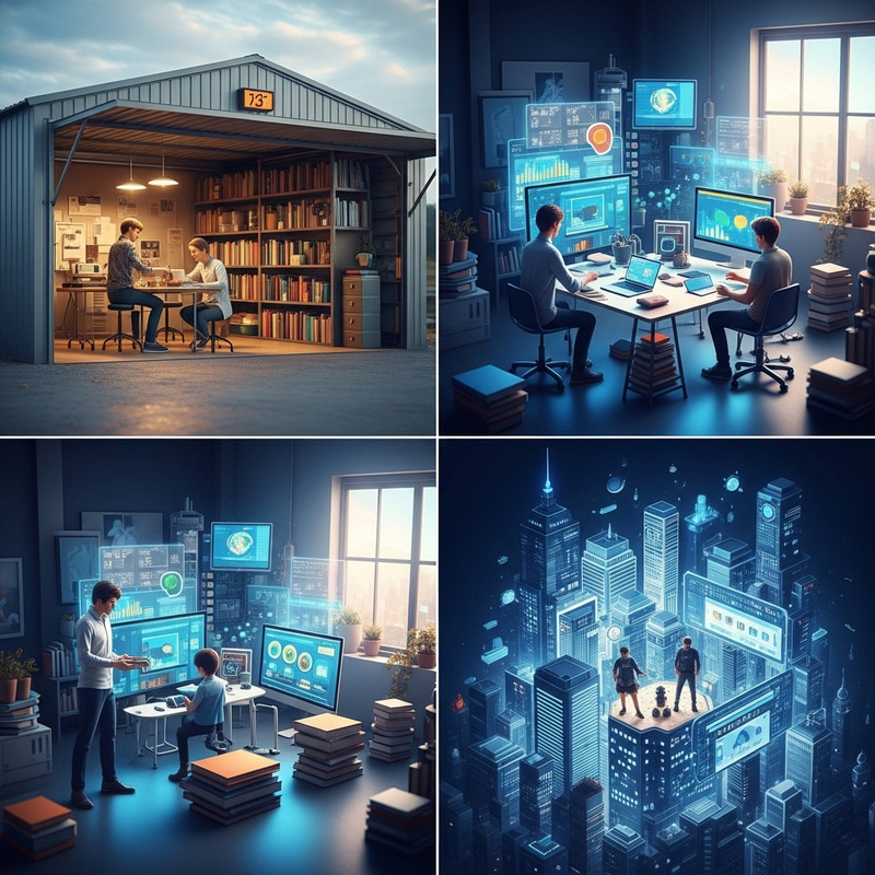 Captivating Visual Narrative of Amazon's Transformation Captivating Visual Narrative of Amazon's Transformation