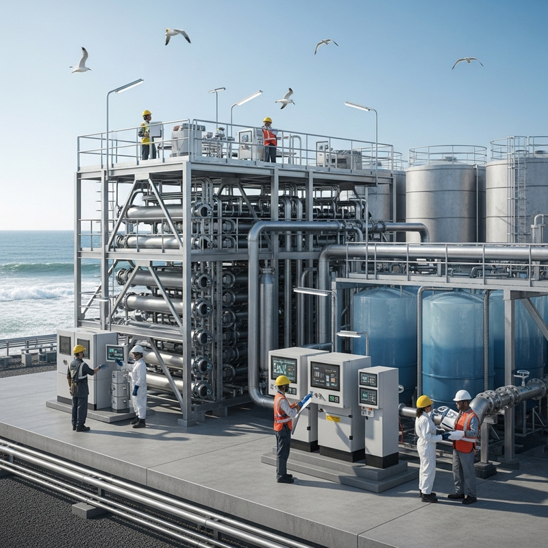 Seawater Desalination Plant: The Process
