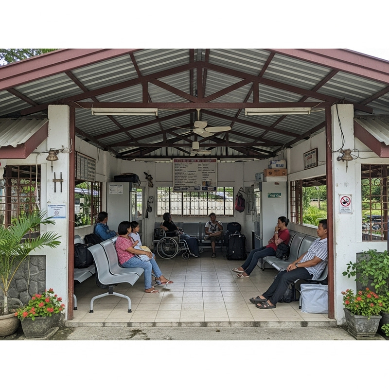 Unique Jeepney Waiting Shed Design