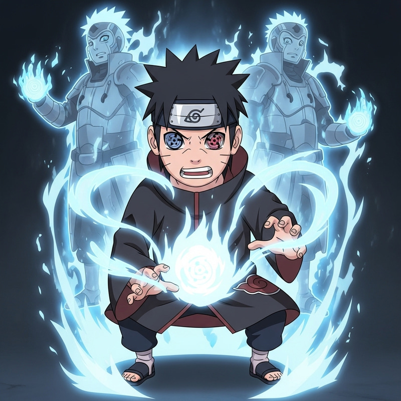 Luffy Unleashing Susano with Mangukusharingan Power Luffy Unleashing Susano with Mangukusharingan Power