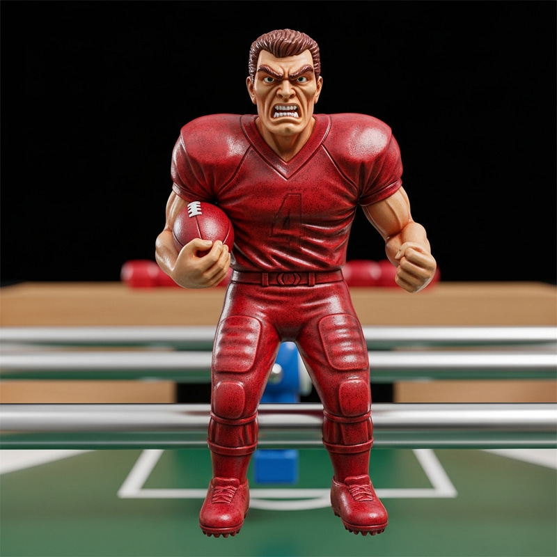 Aggressive Foosball Player: A Mean Look Aggressive Foosball Player: A Mean Look