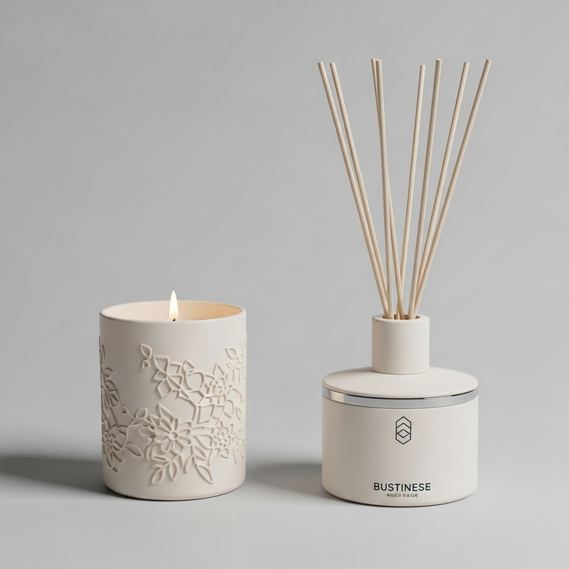 Elegant Candle and Diffuser Design for Timeless Business Aesthetic Elegant Candle and Diffuser Design for Timeless Business Aesthetic