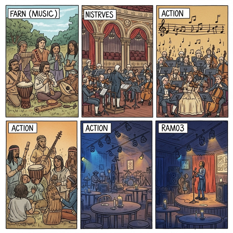 Evolution of Music in Comic Style Evolution of Music in Comic Style