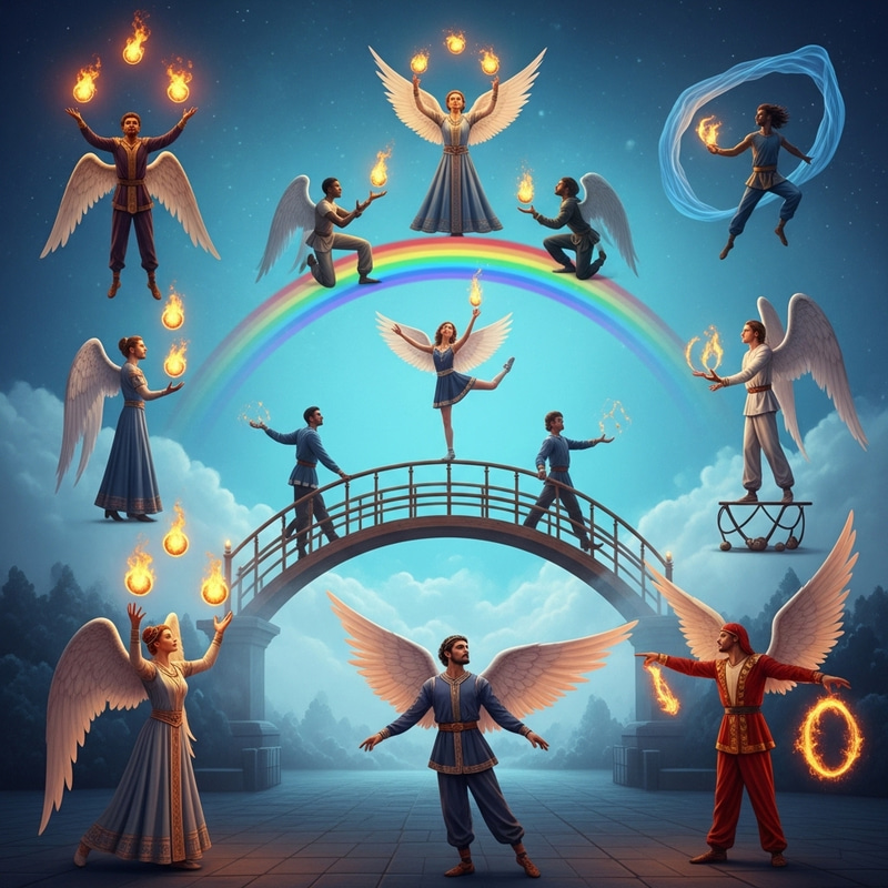 Angles Performing Magical Tricks - Mystical Encore Angles Performing Magical Tricks - Mystical Encore