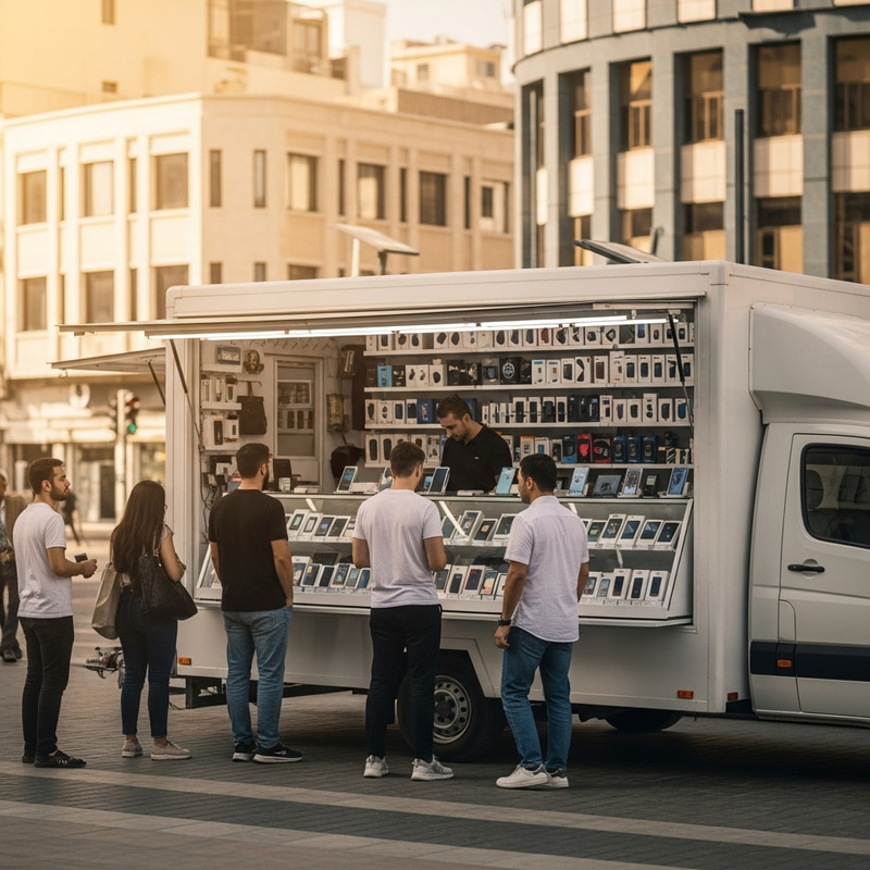 Mobile Shop Promotion - Urban Electronics Store Mobile Shop Promotion - Urban Electronics Store