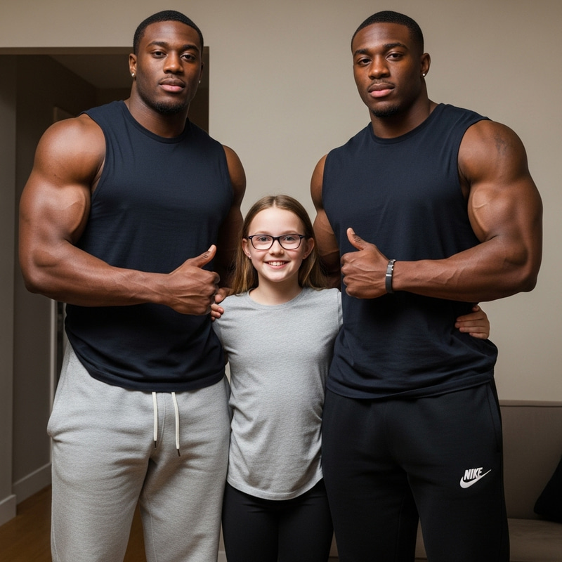 Diverse Siblings: Stylish White Girl with African Brothers Diverse Siblings: Stylish White Girl with African Brothers