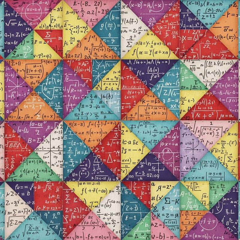 Vibrant Triangles: A Tapestry of Mathematical Elegance Vibrant Triangles: A Tapestry of Mathematical Elegance