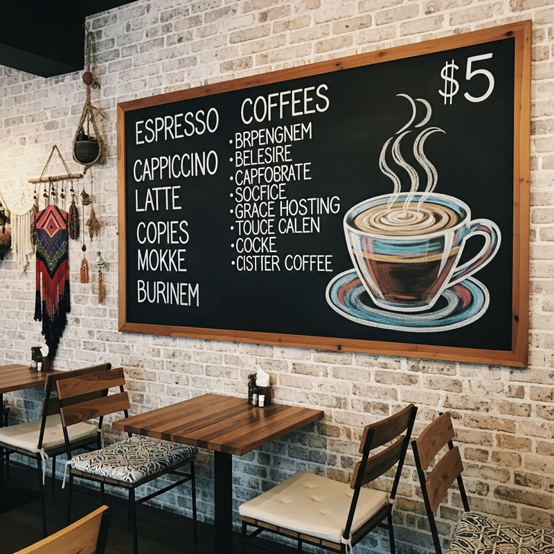 Coffee Menu: Espresso, Cappuccino, Latte | $5 Offer Coffee Menu: Espresso, Cappuccino, Latte | $5 Offer