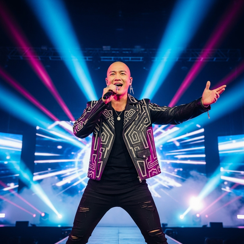 Bald Suho: Asian Pop Singer from EXO, Stage Presence & Charisma