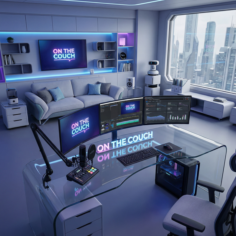 Futuristic YouTube Office Space Design