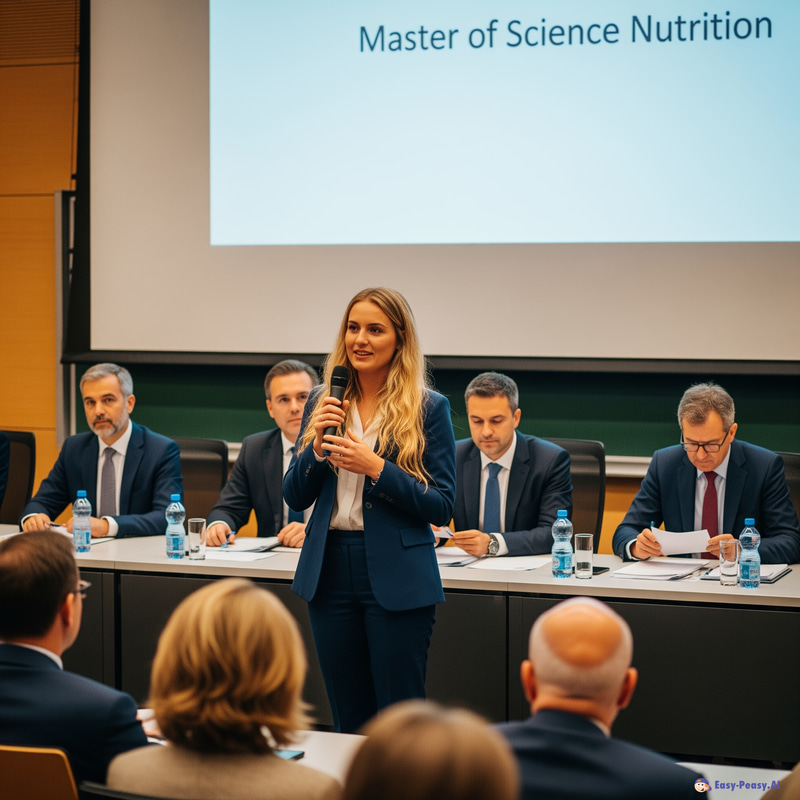 Formal Master of Science Ceremony Presentation