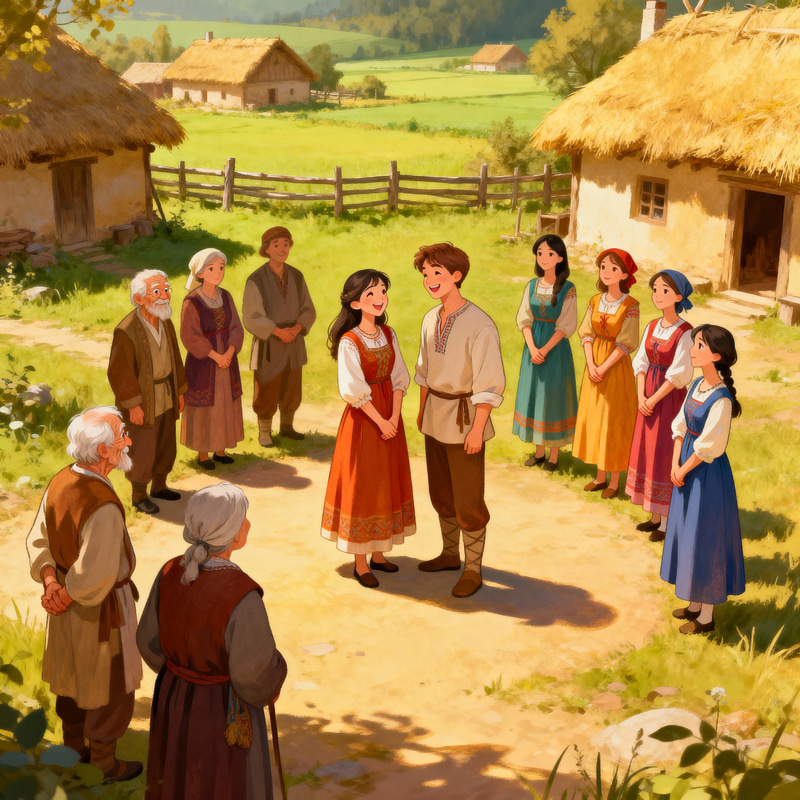 Admiration of Love: Village Elders and Youth