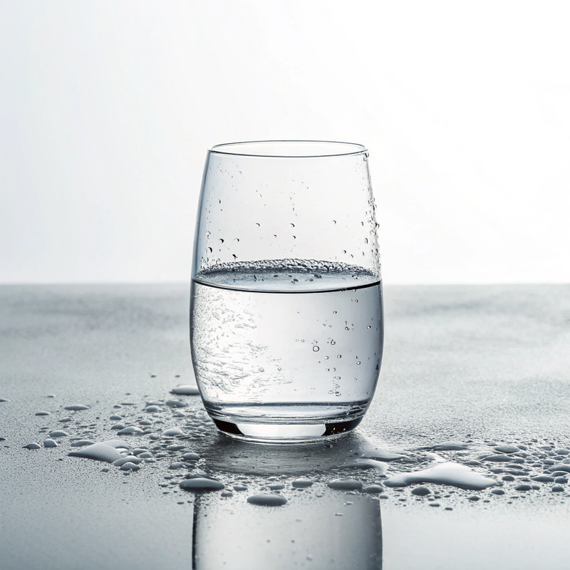 Refreshing Water in a Glass - Quench Your Thirst Refreshing Water in a Glass - Quench Your Thirst