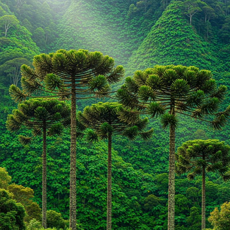 Ultra HD Araucaria Landscape Wallpaper Ultra HD Araucaria Landscape Wallpaper