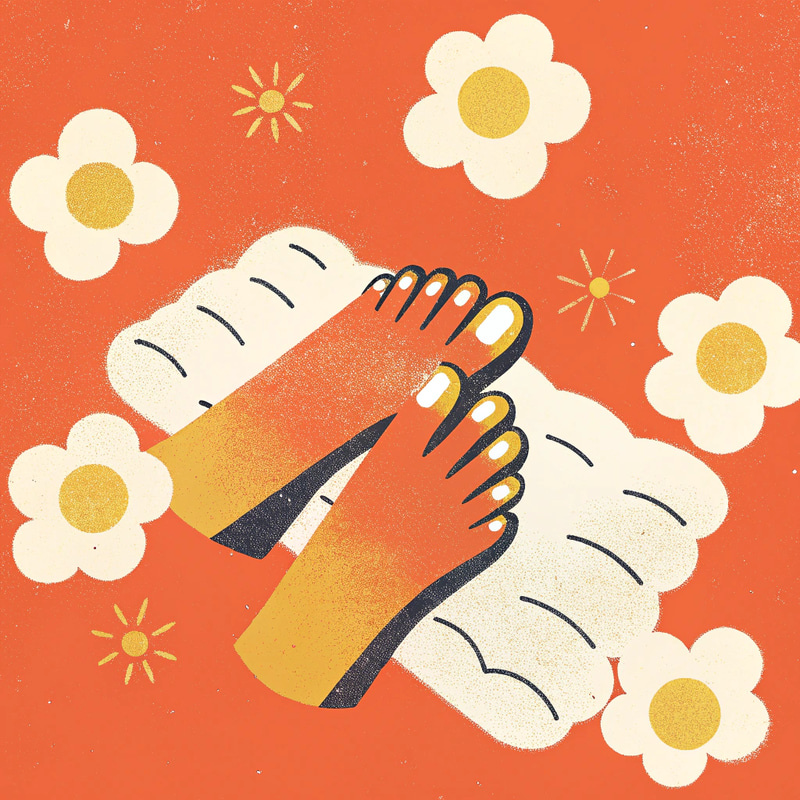 Stylish Anime Women's Pedicure for Self-Care Stylish Anime Women's Pedicure for Self-Care