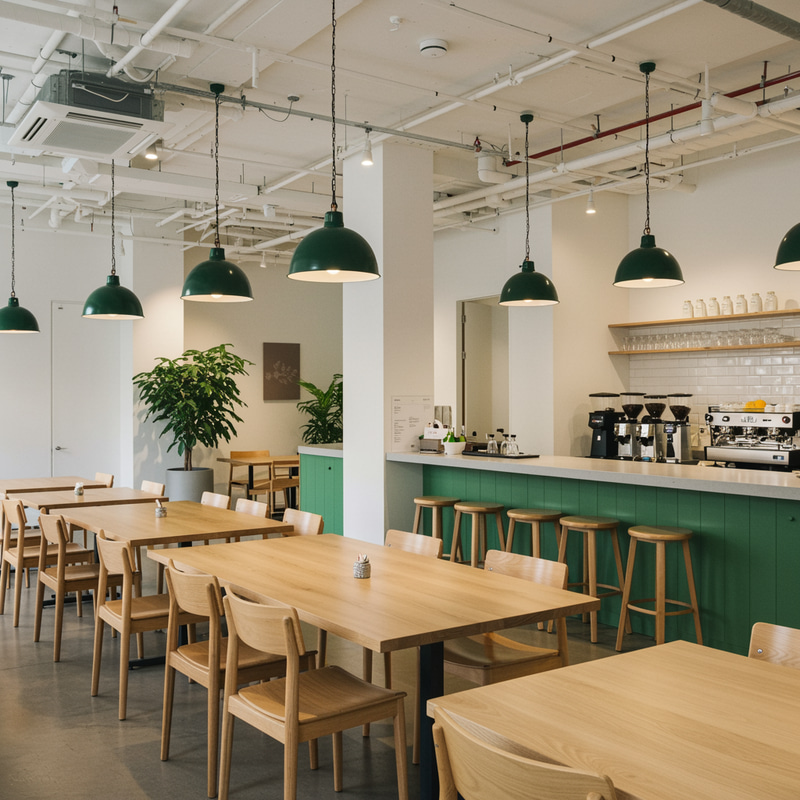 Modern Minimalist Co-Working Café | Productivity Hub Modern Minimalist Co-Working Café | Productivity Hub