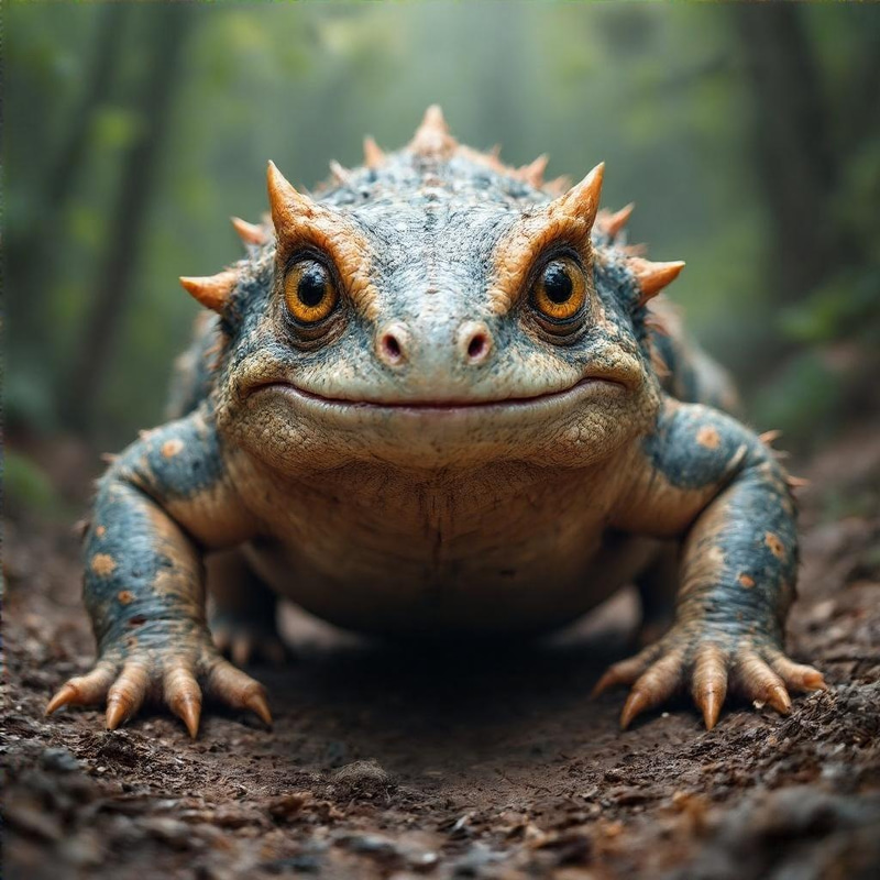 Mysterious Blind Salamander Monster