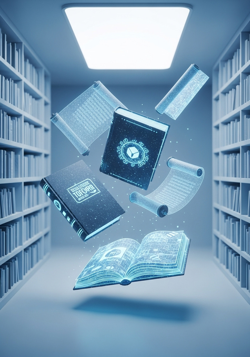 Retro Futuristic Books and Libraries Retro Futuristic Books and Libraries