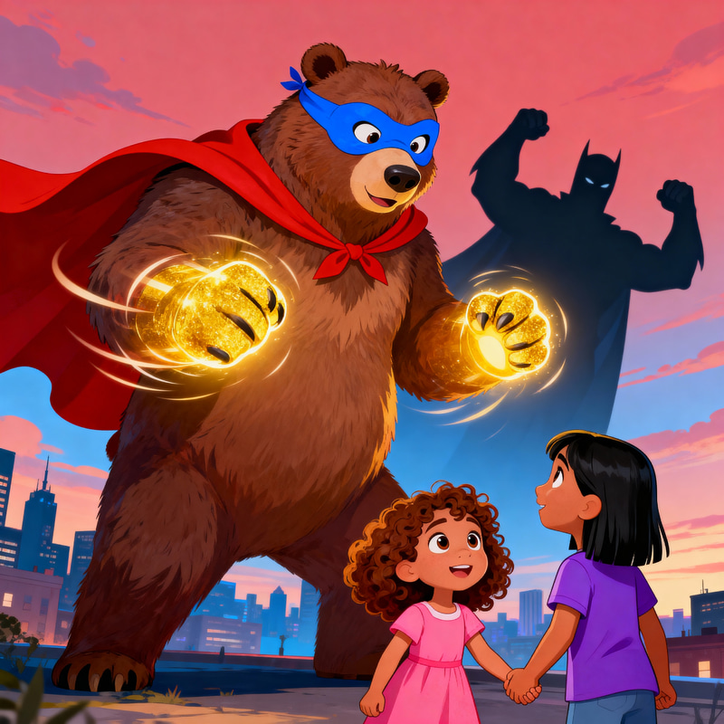 Uncle Bear: Superhero Adventures of Love and Courage