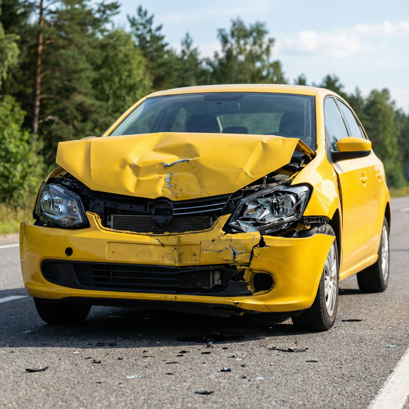 Realistic Car Crash Damage: Bumper & Hood Repairs Realistic Car Crash Damage: Bumper & Hood Repairs