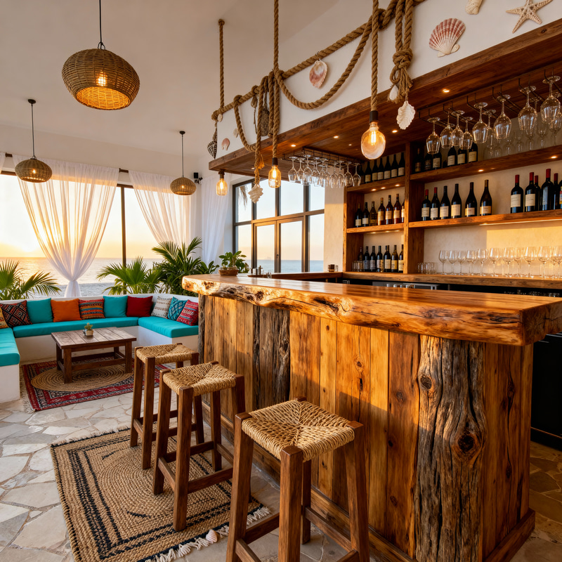 Charming Mediterranean Beach Restaurant in Syria Charming Mediterranean Beach Restaurant in Syria