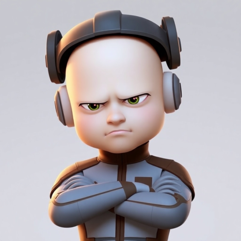 Pixar-Style Lobot Animation from Empire Strikes Back Pixar-Style Lobot Animation from Empire Strikes Back