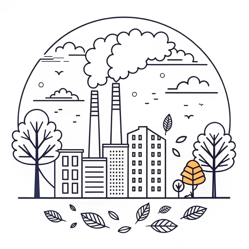 Pollution Awareness Poster Outline Pollution Awareness Poster Outline