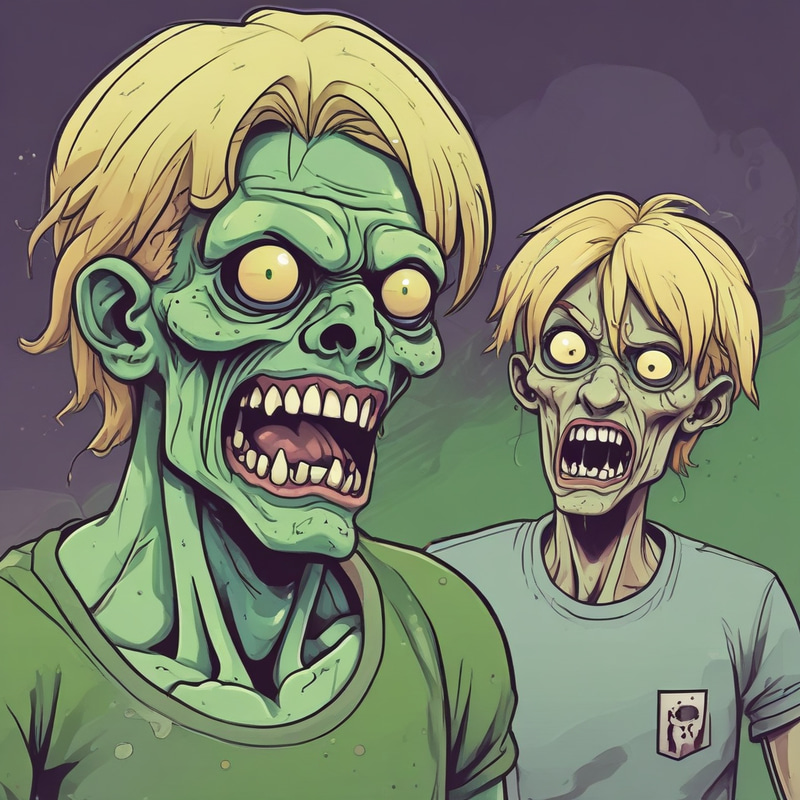 Zombie Horror Comic Art: Undead Characters Unleashed