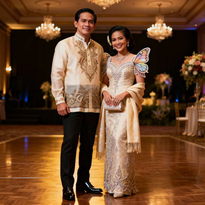 Elegant Barong Tagalog & Filipiniana Attire Elegant Barong Tagalog & Filipiniana Attire