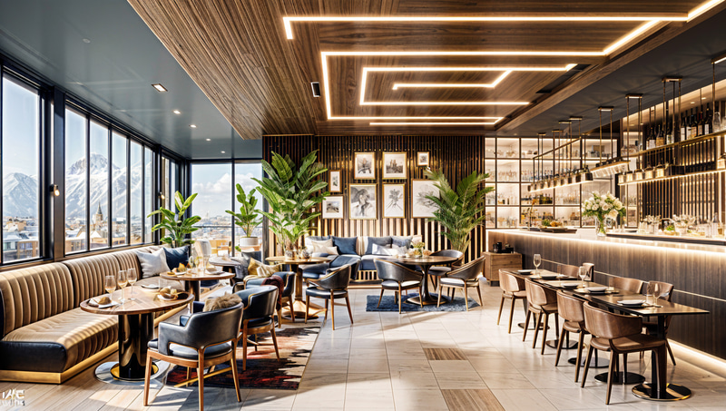 Elegant Restaurant Interior Design Inspiration