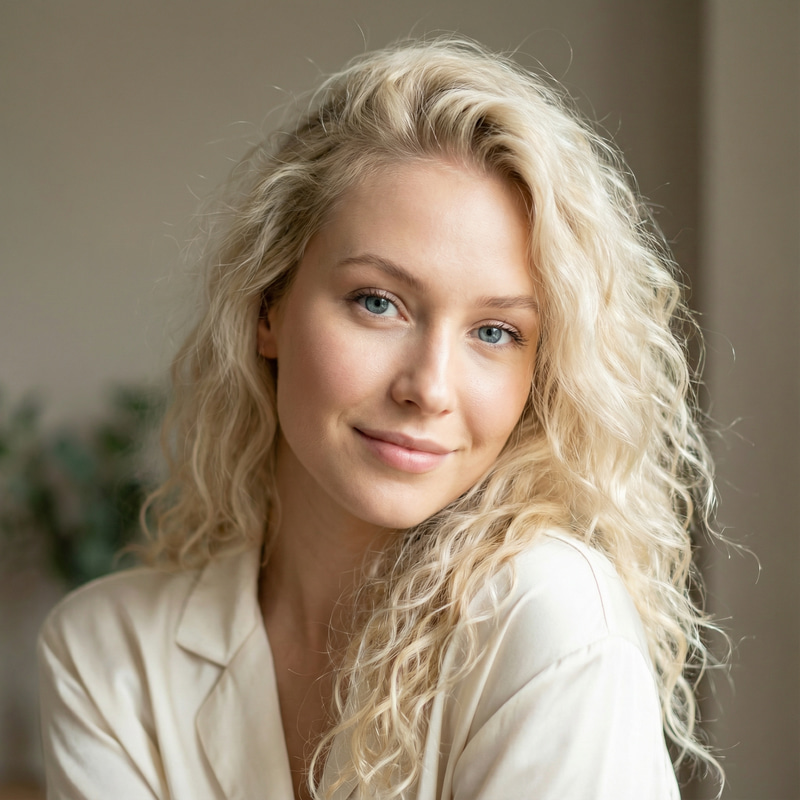 Enchanting Portrait of an 18-Year-Old Model Enchanting Portrait of an 18-Year-Old Model