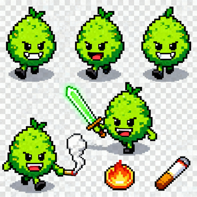 Johnny Macandcheese: Retro Pixel Art Sprite Sheet Johnny Macandcheese: Retro Pixel Art Sprite Sheet