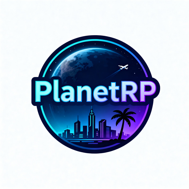Futuristic Logo Design for PlanetRP Futuristic Logo Design for PlanetRP