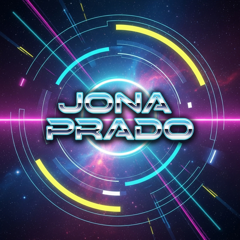 JONA PRADO: Modern Retrowave Album Cover JONA PRADO: Modern Retrowave Album Cover