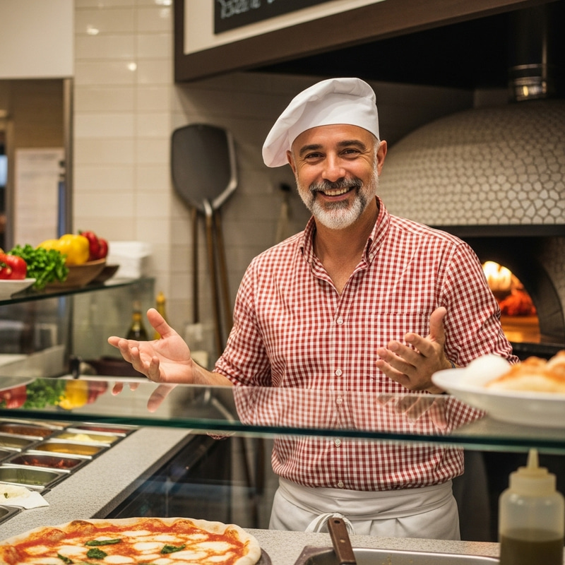 Meet Tino - Your Pizzeria Mascot