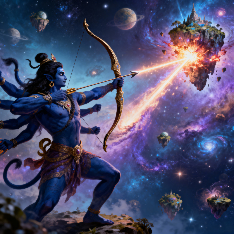 Lord Shiva: The Divine Archer of Destruction Lord Shiva: The Divine Archer of Destruction
