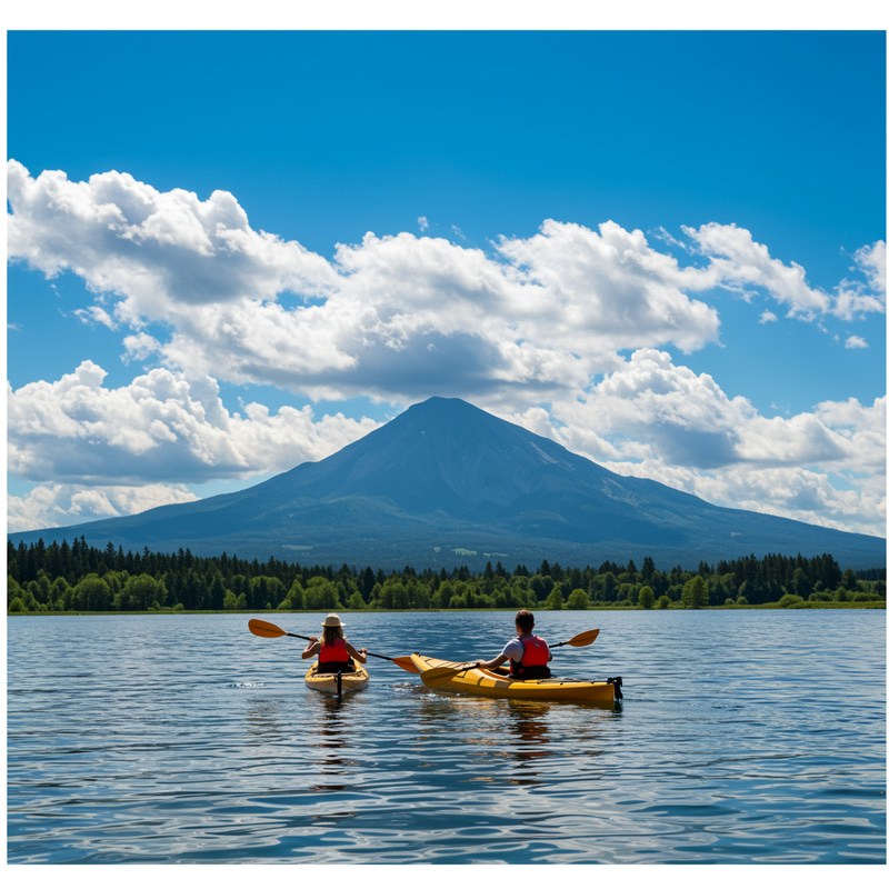 Kayaking Adventure in Nature's Beauty Kayaking Adventure in Nature's Beauty