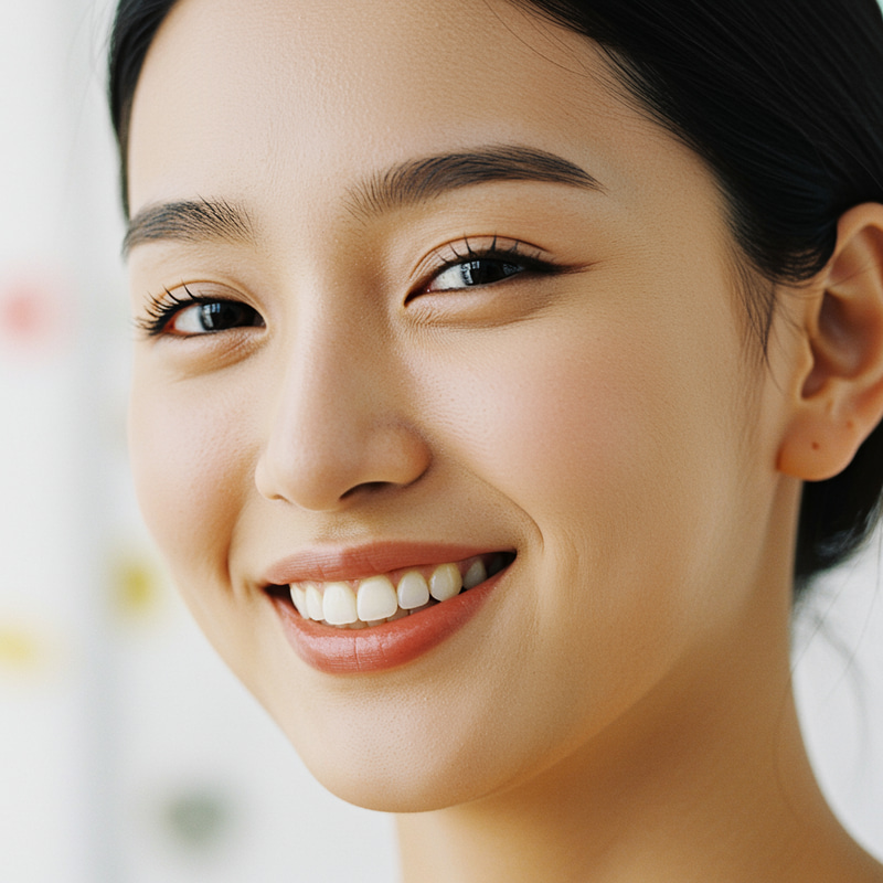 Smile Face: Capturing Joyful Moments