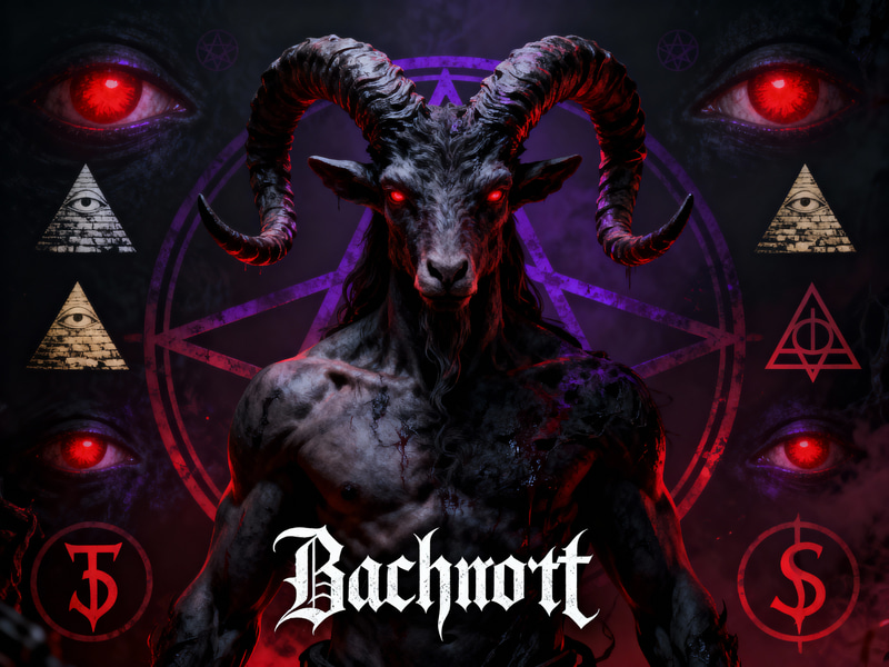 Dark Occult Black Metal Album Cover Art Dark Occult Black Metal Album Cover Art