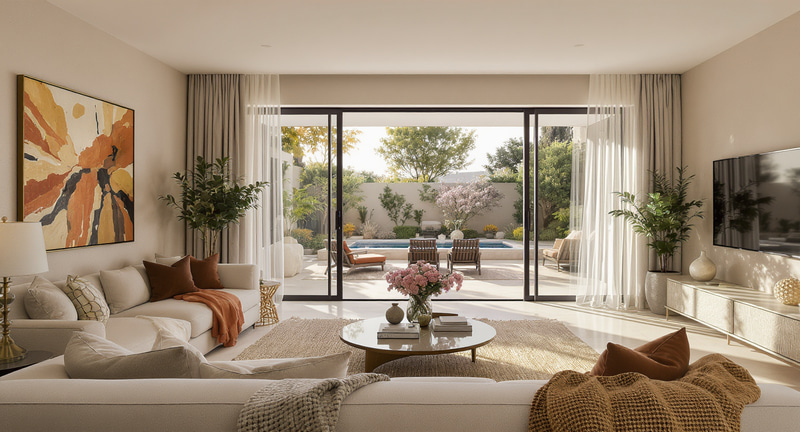 Luxury Mediterranean Living Room Design Ideas