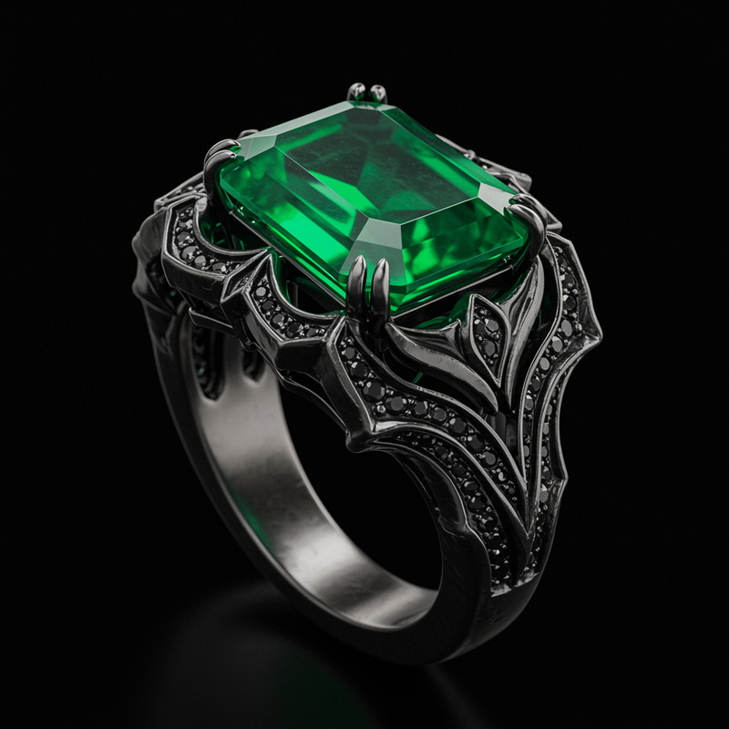 Bold Emerald Jewelry Showcase Bold Emerald Jewelry Showcase