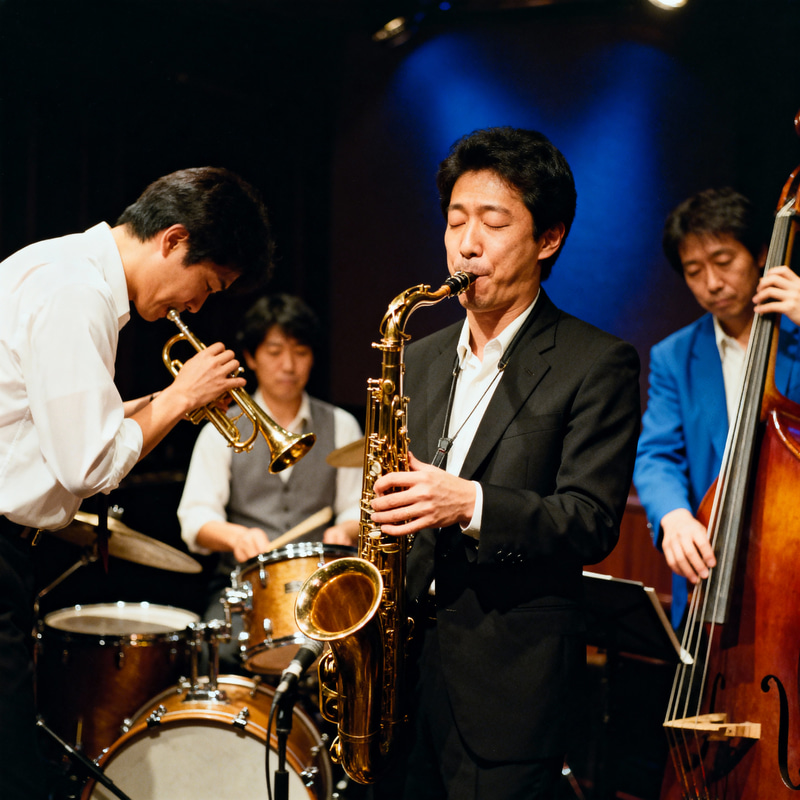 Japanese Jazz Band - Experience Unique Melodies Japanese Jazz Band - Experience Unique Melodies