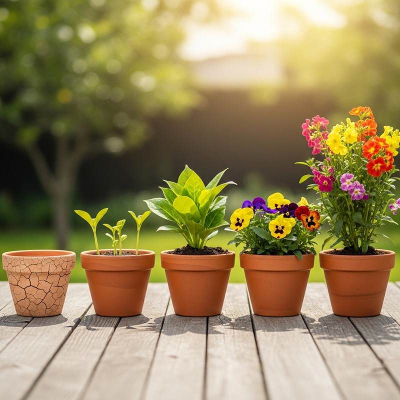 Terracotta Pots: A Journey of Growth and Transformation