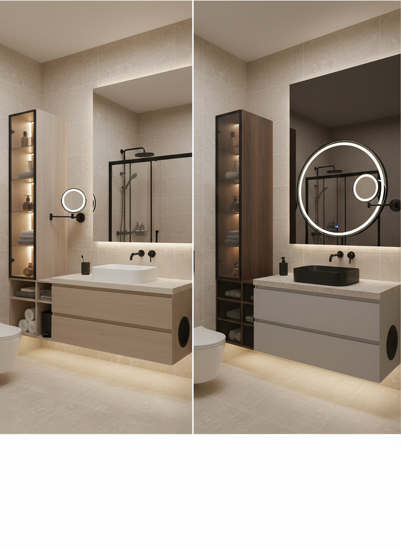 Elegant Bathroom Vanity Designs for Maximum Storage Elegant Bathroom Vanity Designs for Maximum Storage