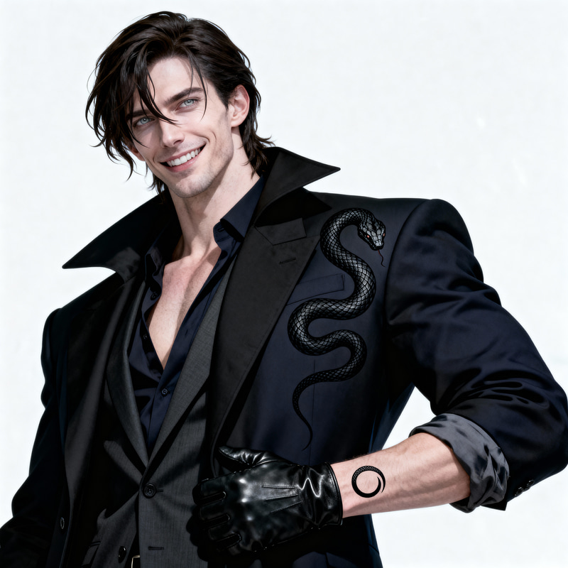 The Enigmatic Man: Style and Presence Defined