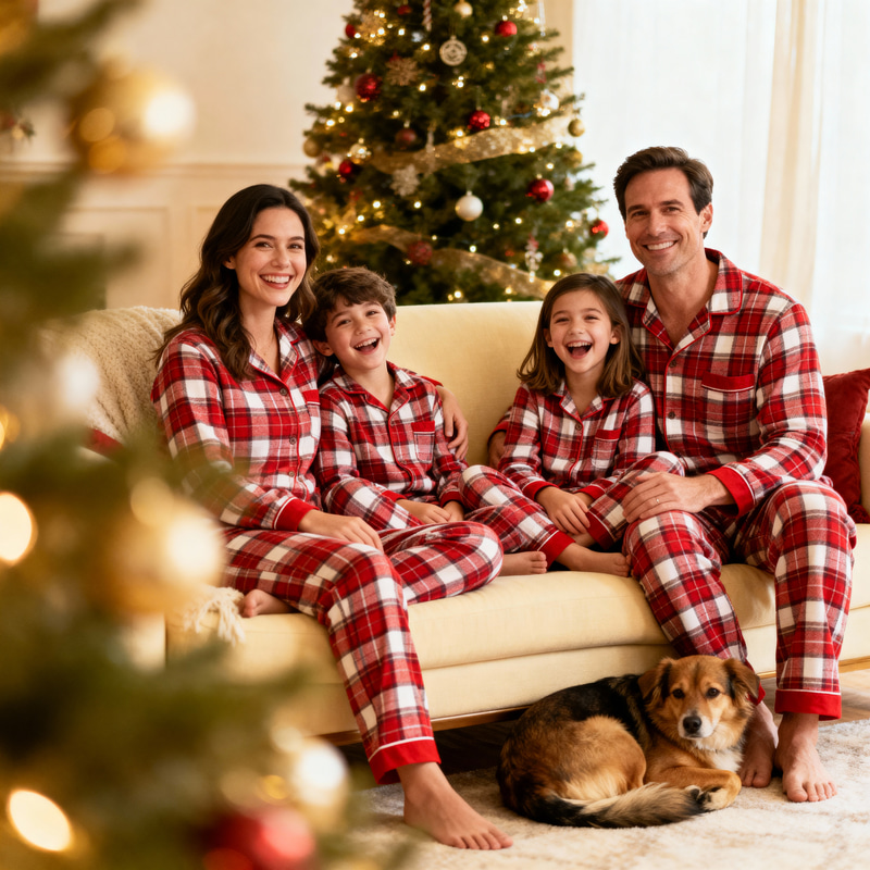 Family Christmas Pajama Photo Ideas Family Christmas Pajama Photo Ideas